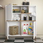 Hanah Home Pulse Armario Multiusos Blanco y Nogal